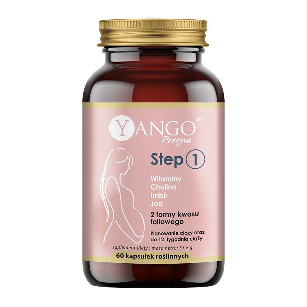 Yango Step 1 Pregna Suplement diety 60 kaps.