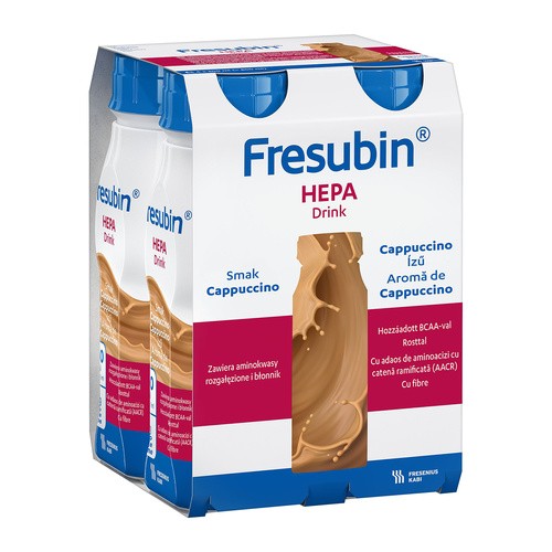 Fresubin Hepa Drink o smaku cappuccino 4 x 200 ml (nowa formuła)