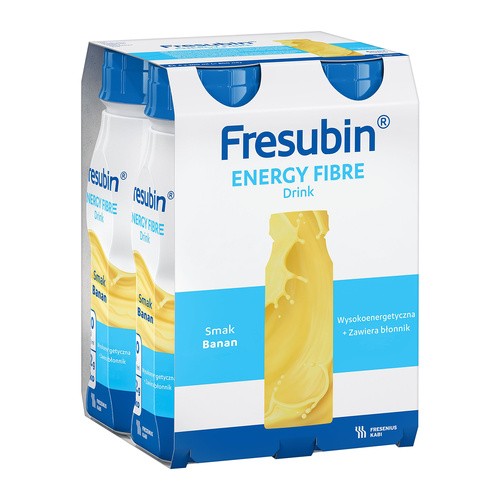 Fresubin Energy Fibre Drink banan (nowe opakowanie), 4x200ml