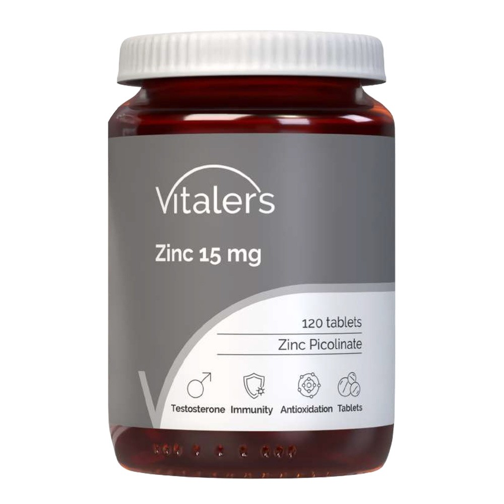 Vitaler's, Pikolinian Cynku 15 mg - 120 tab.