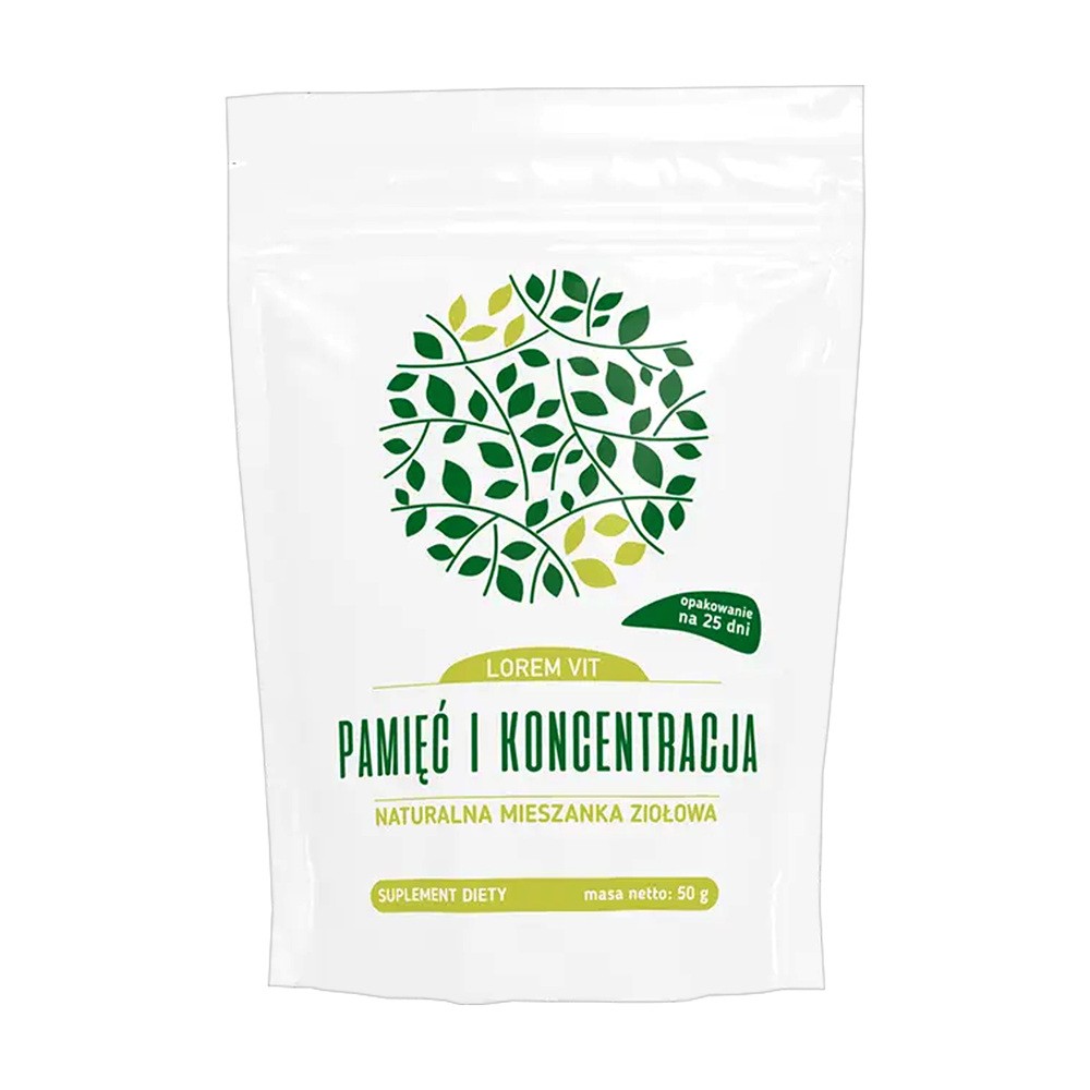 Farmacia Verde Lorem Vit - Pamięć i Koncentracja 50g