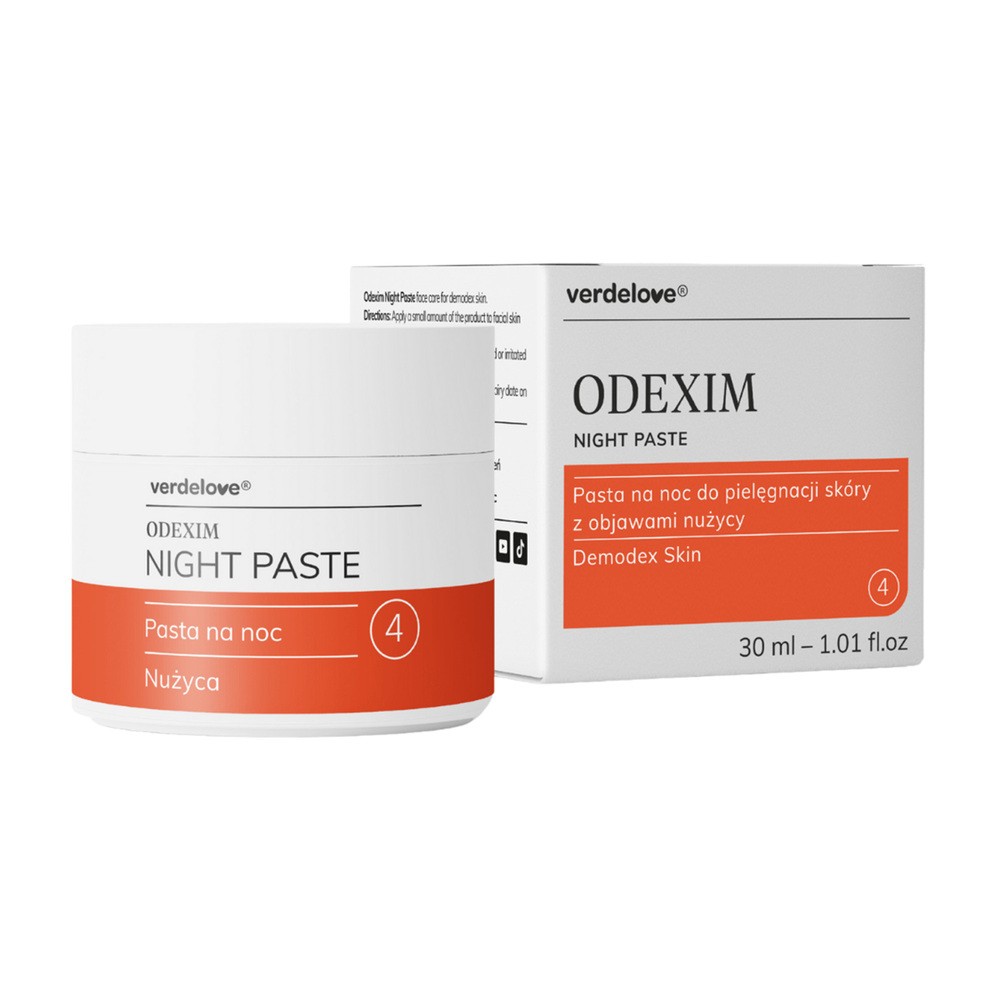 Farmacia Verde Odexim Demodex Skin - Night Paste - 30 ml. Pasta na noc na nużycę