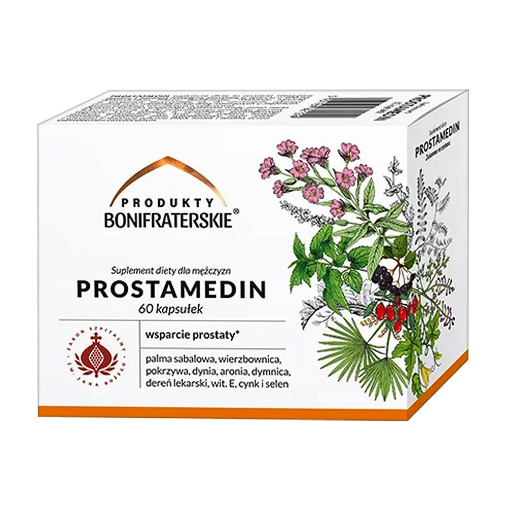 Produkty Bonifraterskie Prostamedin, 60 kapsułek