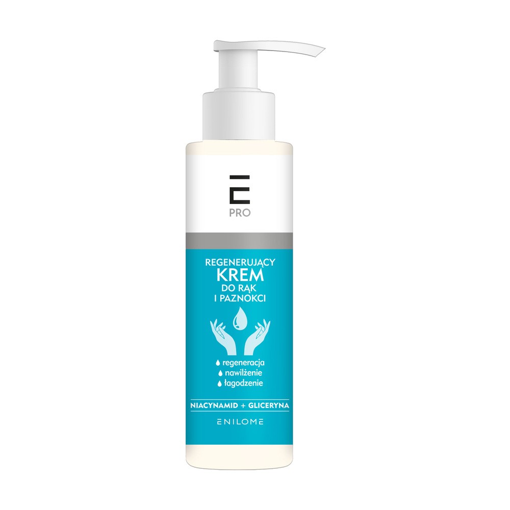 Enilome Pro, regenerujący krem do rąk i paznokci, 195 ml