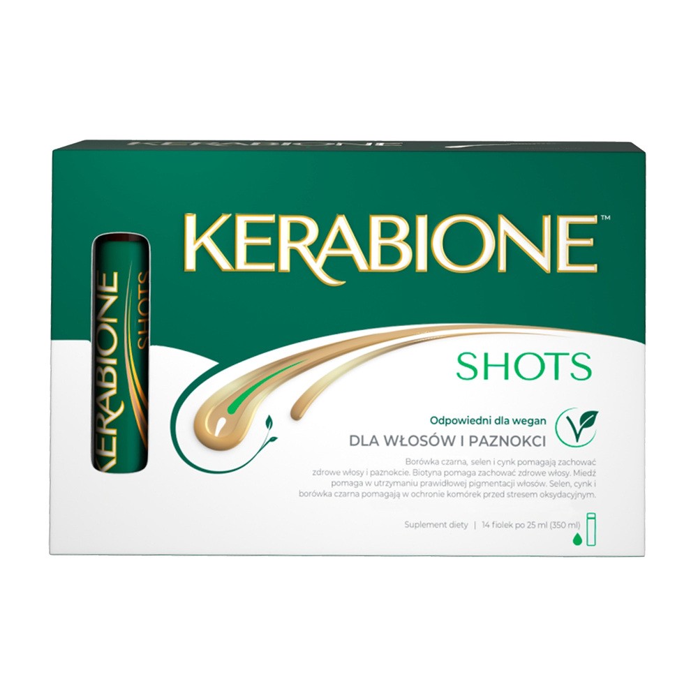 Kerabione Shots Płyn Doustny 14 Fiolek po 25 ml