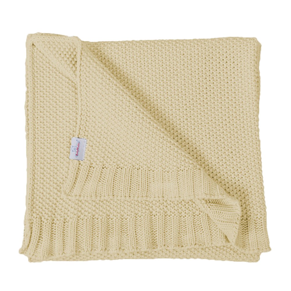 BabyMatex Multitex Tully, Pled dziecięcy, bawełniany, 75x100 cm, Beżowy