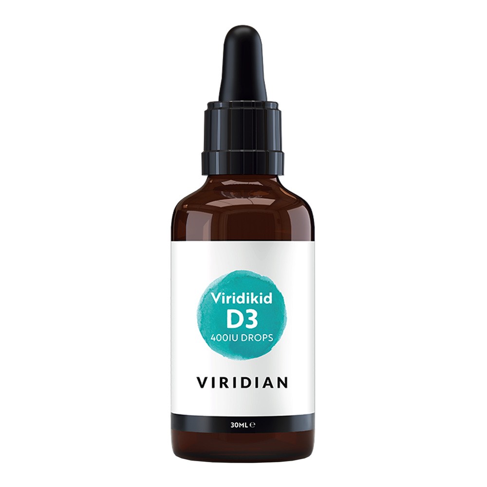 Viridian Viridikid Witamina D w kropelkach dla dzieci (30ml) 5060003592877