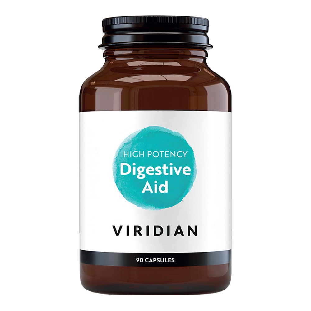 Viridian High Potency Digestive Aid (enzymy trawienne) - 90 kapsułek