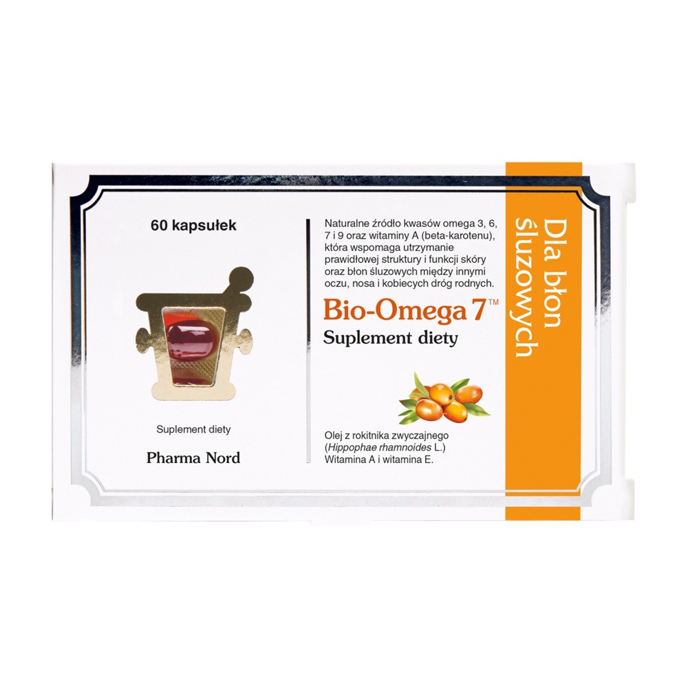 Pharma Nord Bio-Omega 7 - dla kobiet podczas menopauzy - 60 kapsułek