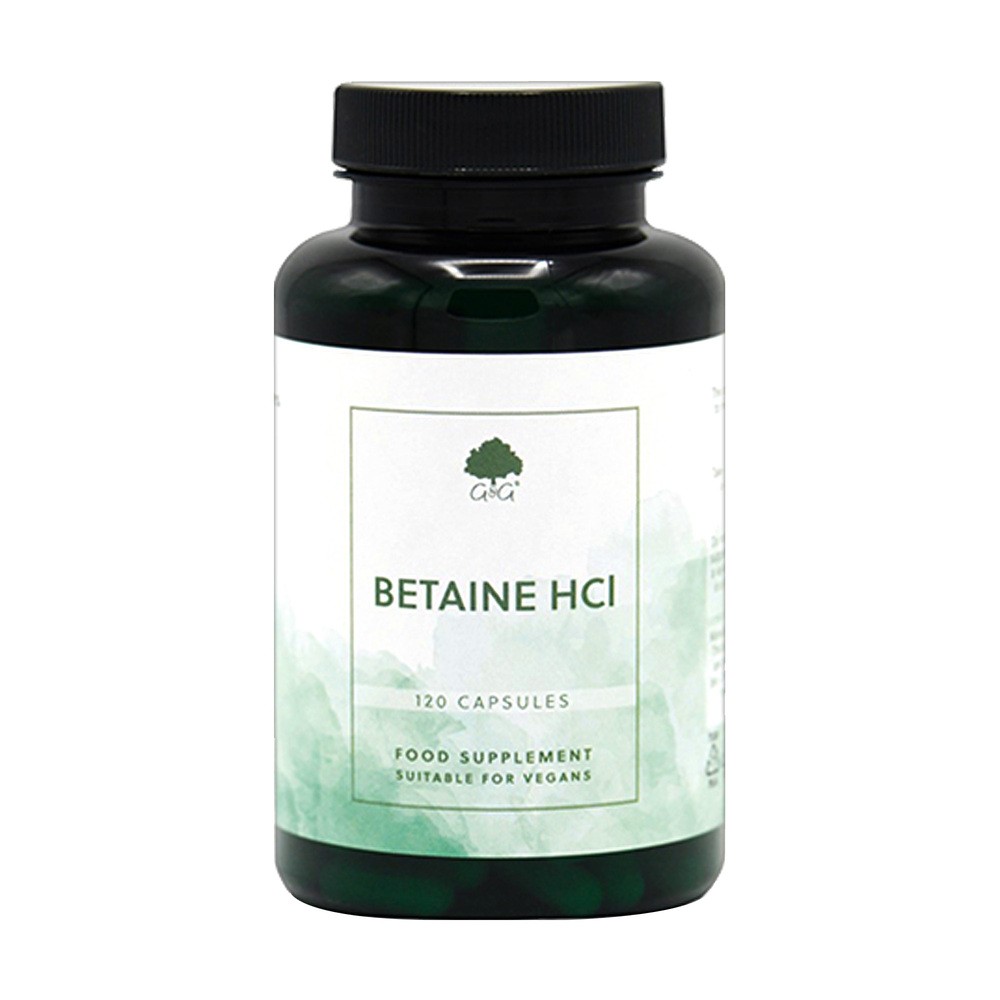G&G, Betaine HCL Betaina, 120 kaps.