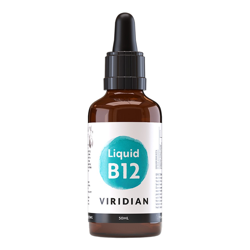 Viridian Witamina B12 w kroplach Suplement diety 50 ml