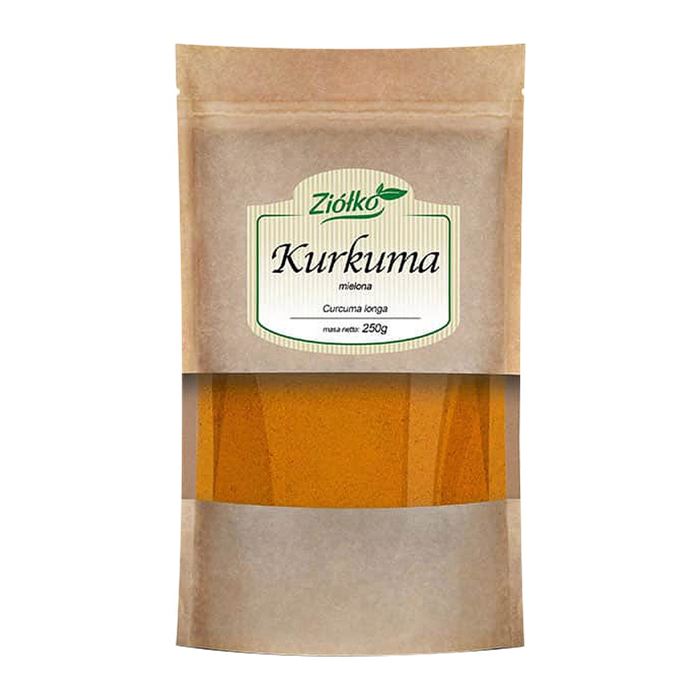 ZIÓŁKO Ziółko Kurkuma mielona 250  g ZI036