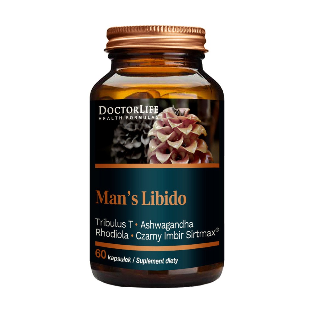 Doctor Life Poprawa funkcji seksualnych Mens Libido - suplement diety 60 kaps.