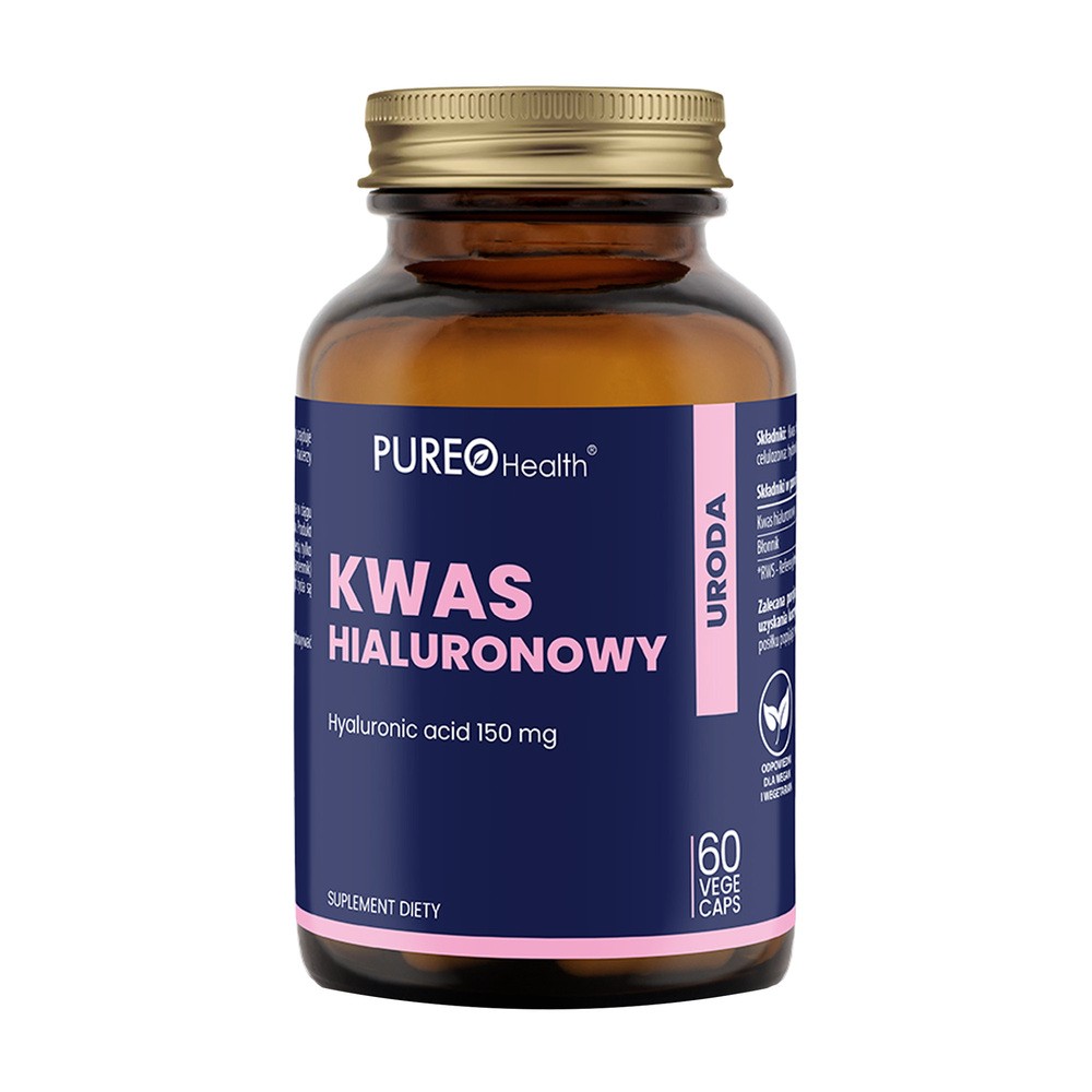 Pureo Health Kwas Hialuronowy 150 mg 60 Kapsułek