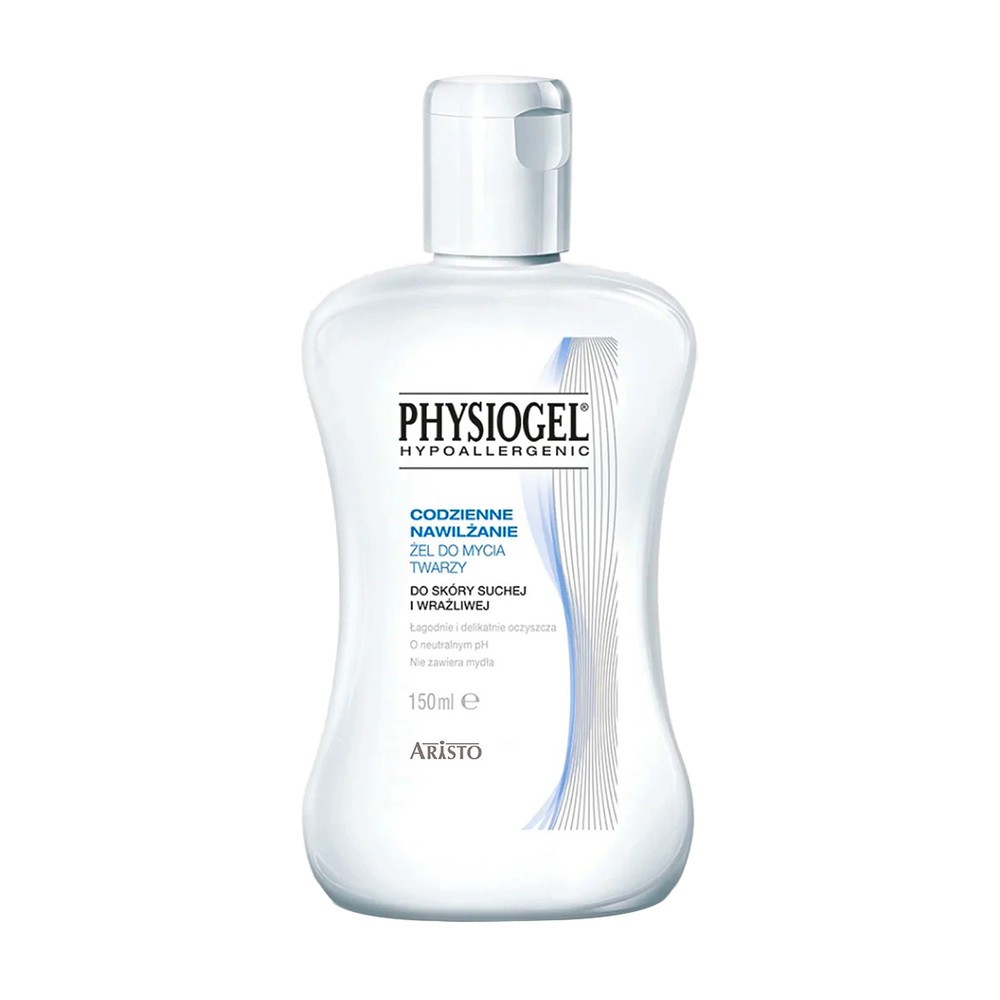 PHYSIOGEL Żel do mycia twarzy do skóry suchej i wrażliwej, 150ml >> 0zł za wysyłkę przy zakupach od 49 zł <<