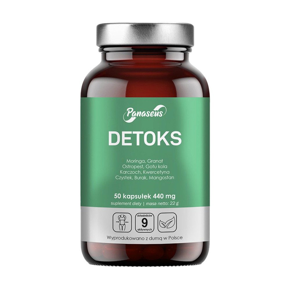 Yango Panaseus Detoks 50 kapsułek oczyszczanie
