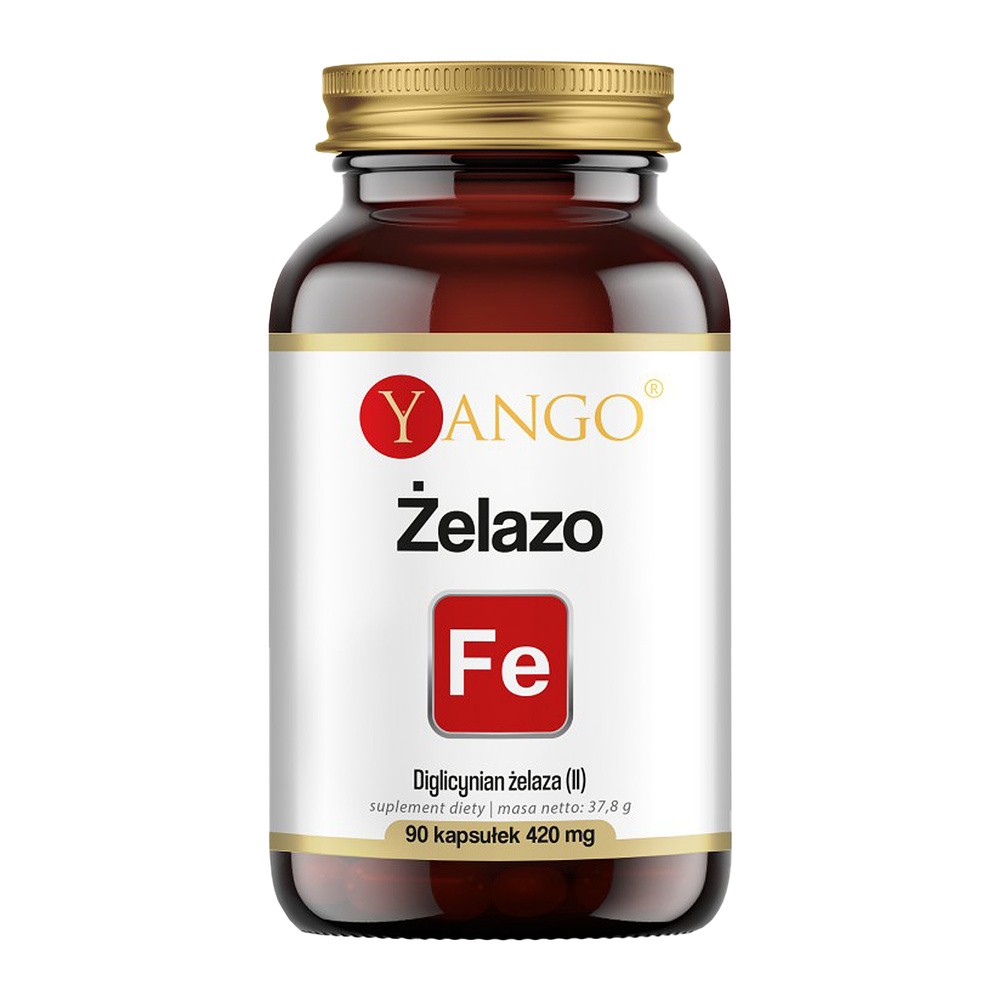 YANGO Kwas L-askorbinowy 550mg - Witamina C - 100 kapsułek - YANGO