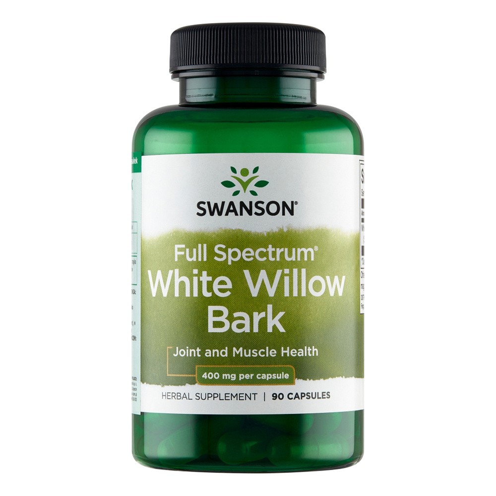 SWANSON White willow bark Kora Wierzby Białej 400mg 90kaps