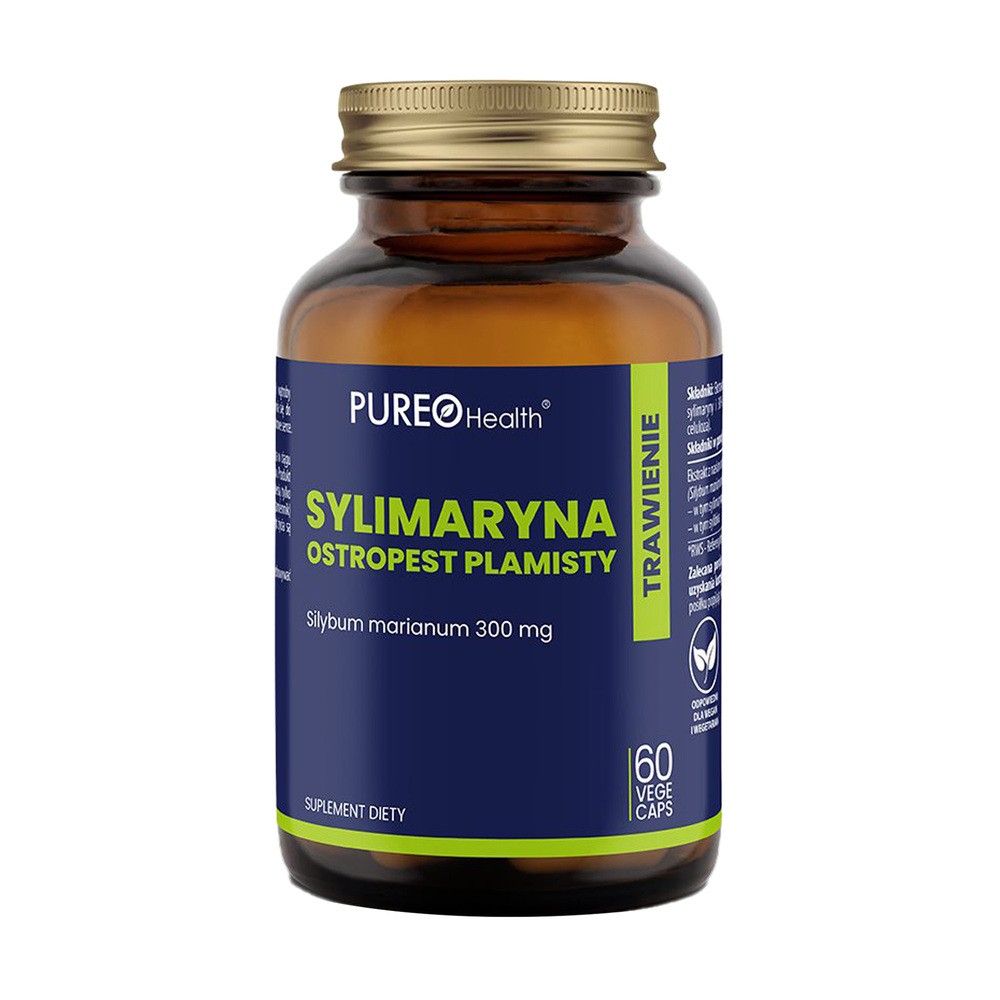 Pureo Health Ostropest Plamisty - Sylimaryna 80% 60 Kapsułek