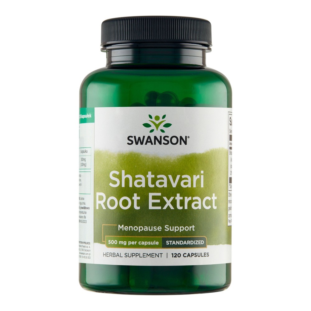 SWANSON Shatavari 500mg - (120 kap)