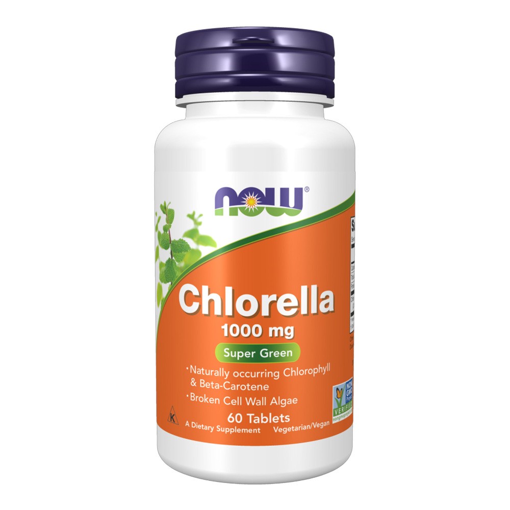 Now Foods NOW Chlorella 1000mg 60tabs