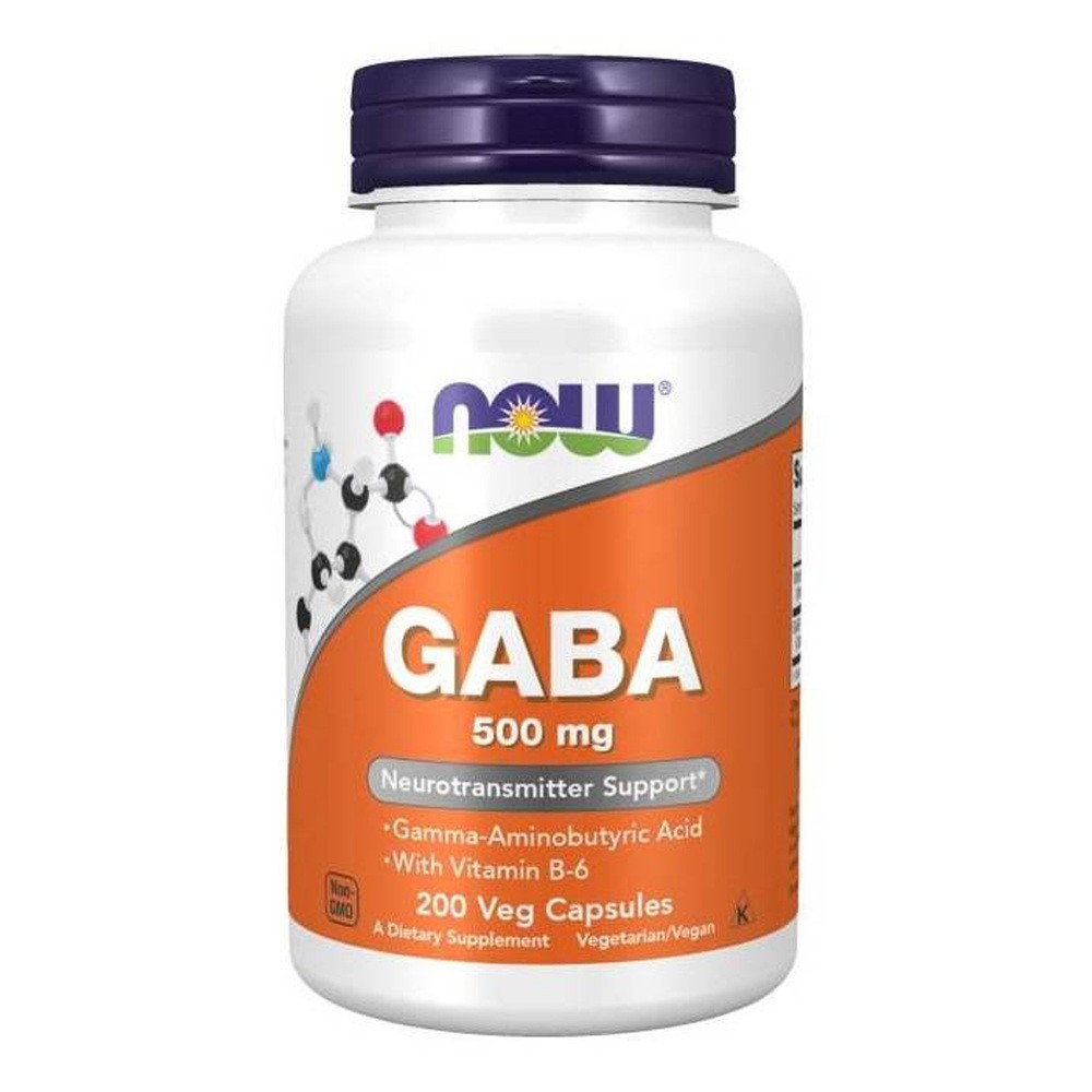 Now Foods NOW Gaba 500mg 200vegcaps
