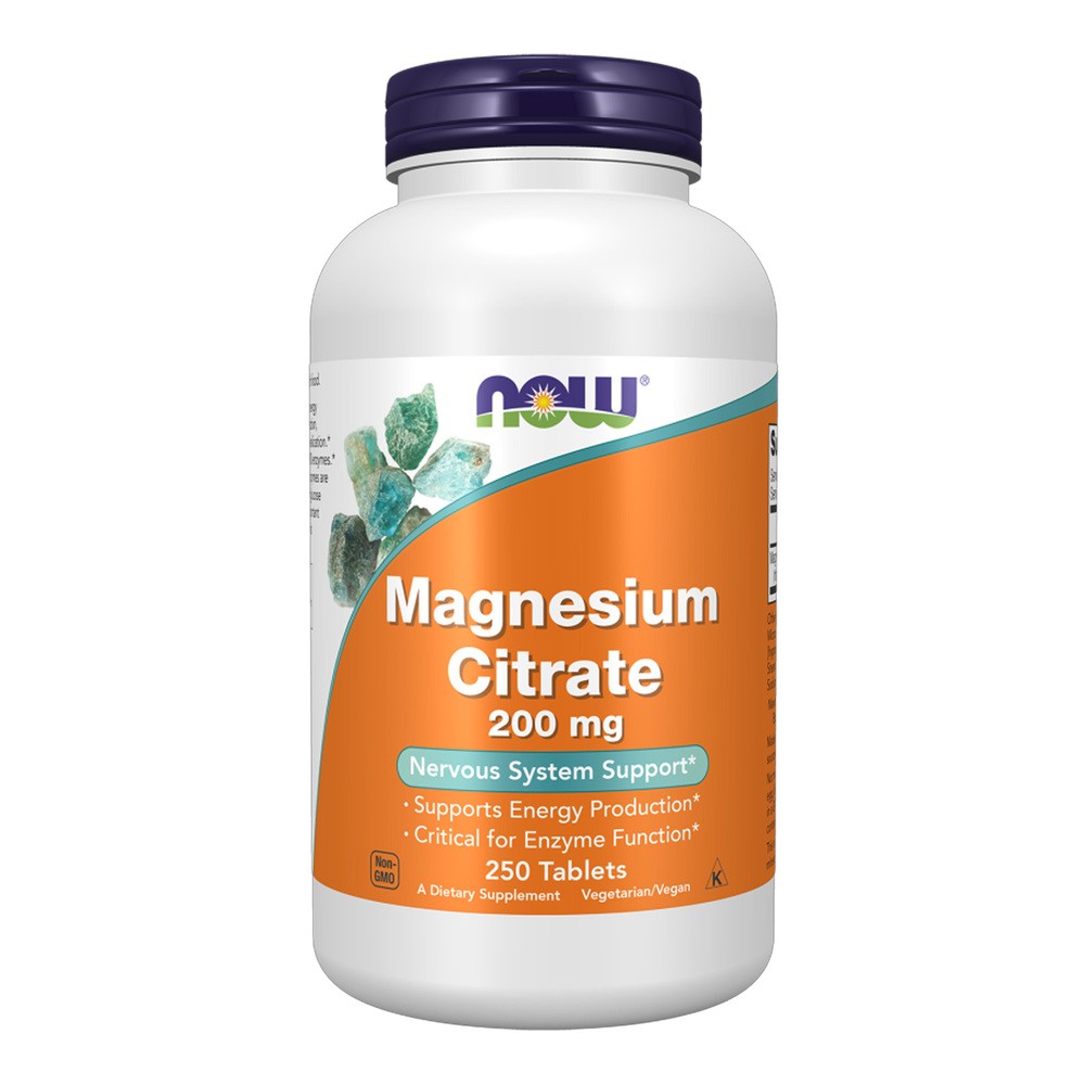 Now Foods NOW Magnesium Citrate 200mg 250tabs