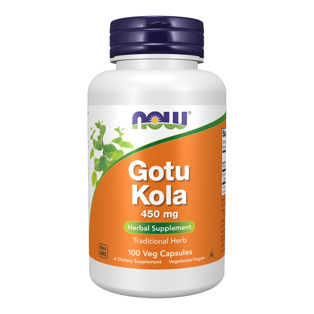Now Foods Gotu Kola 450mg - 100 kapsułek 02069