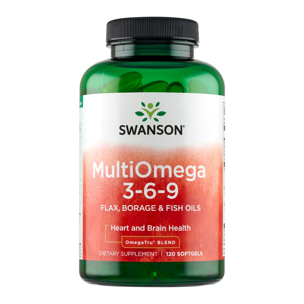 SWANSON Multiomega 3-6-9 120 kapsułek SWE020
