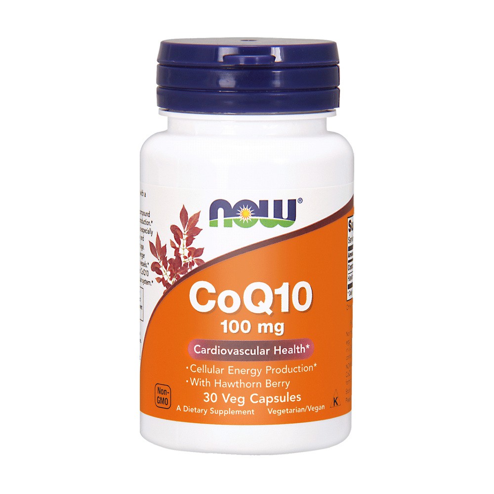 Now Foods Koenzym CoQ10 100mg - 30 kapsułek 02446