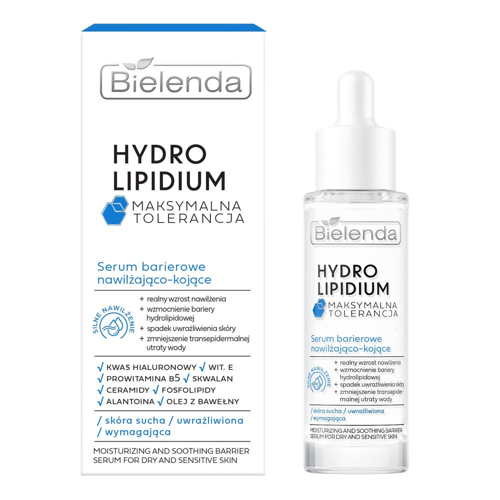 Bielenda Hydro Lipidium Maksymalna Tolerancja Serum barierowe nawilżająco-kojące 30ml