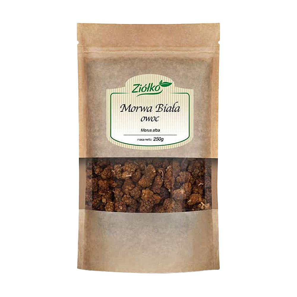 ZIÓŁKO Ziółko Morwa Biała owoc 250g ZI640