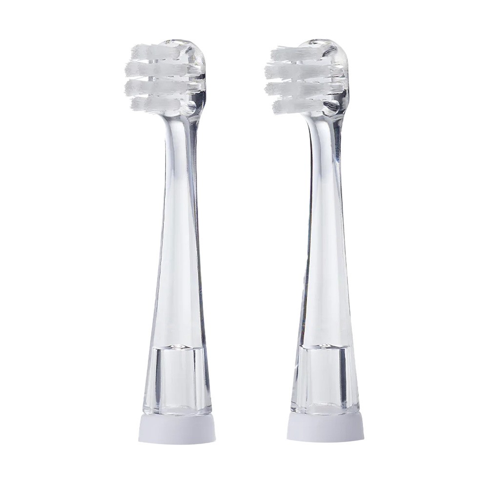 Brush-Baby końcówki do szczoteczki sonicznej BabySonic 0-18 miesięcy (2 szt.)