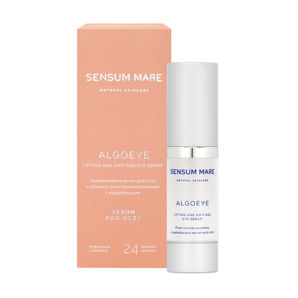 Sensum Mare Sensum Mare AlgoEye Lifting And Anti Age Eye Serum Zaawansowane serum pod oczy o działaniu przeciwzmarszczkowym i wygładzającym 15 ml