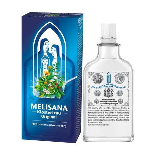 Melisana Klosterfrau Original Płyn 155 ml