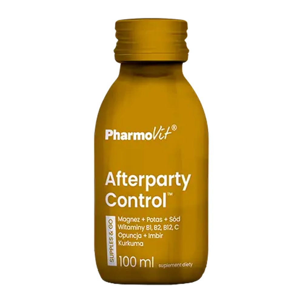 SHOT AFTERPARTY CONTROL BEZGLUTENOWY 100 ml - PHARMOVIT (SUPPLES & GO)