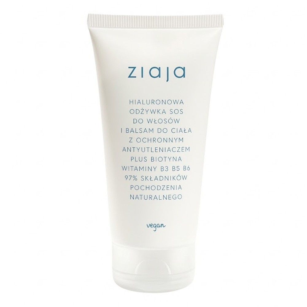 Ziaja hialuronowa odżywka SOS do włosów i balsam do ciała 160 ml