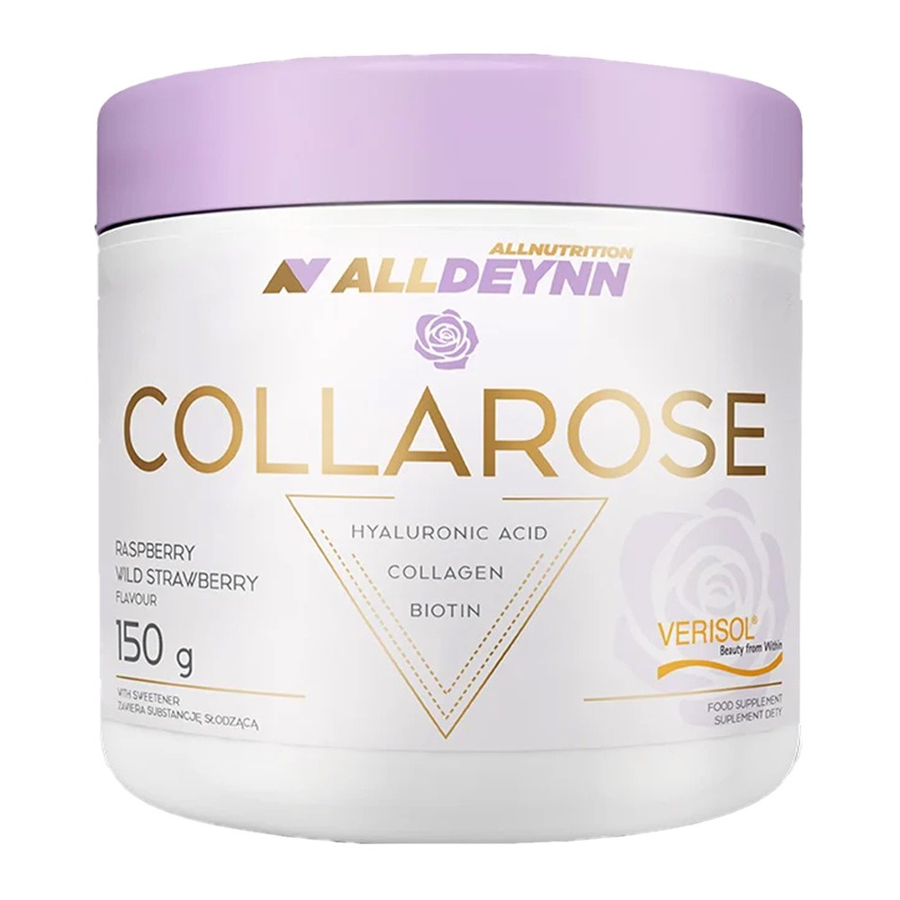 Allnutrition Alldeynn CollaRose Raspberry Wild Strawberry Proszek 150 g