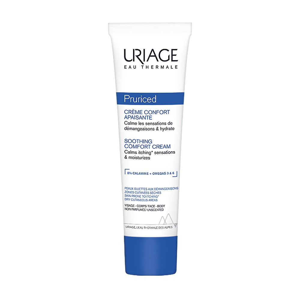Uriage Pruriced - Kojący krem przywracający komfort swędzącej skórze 100ml