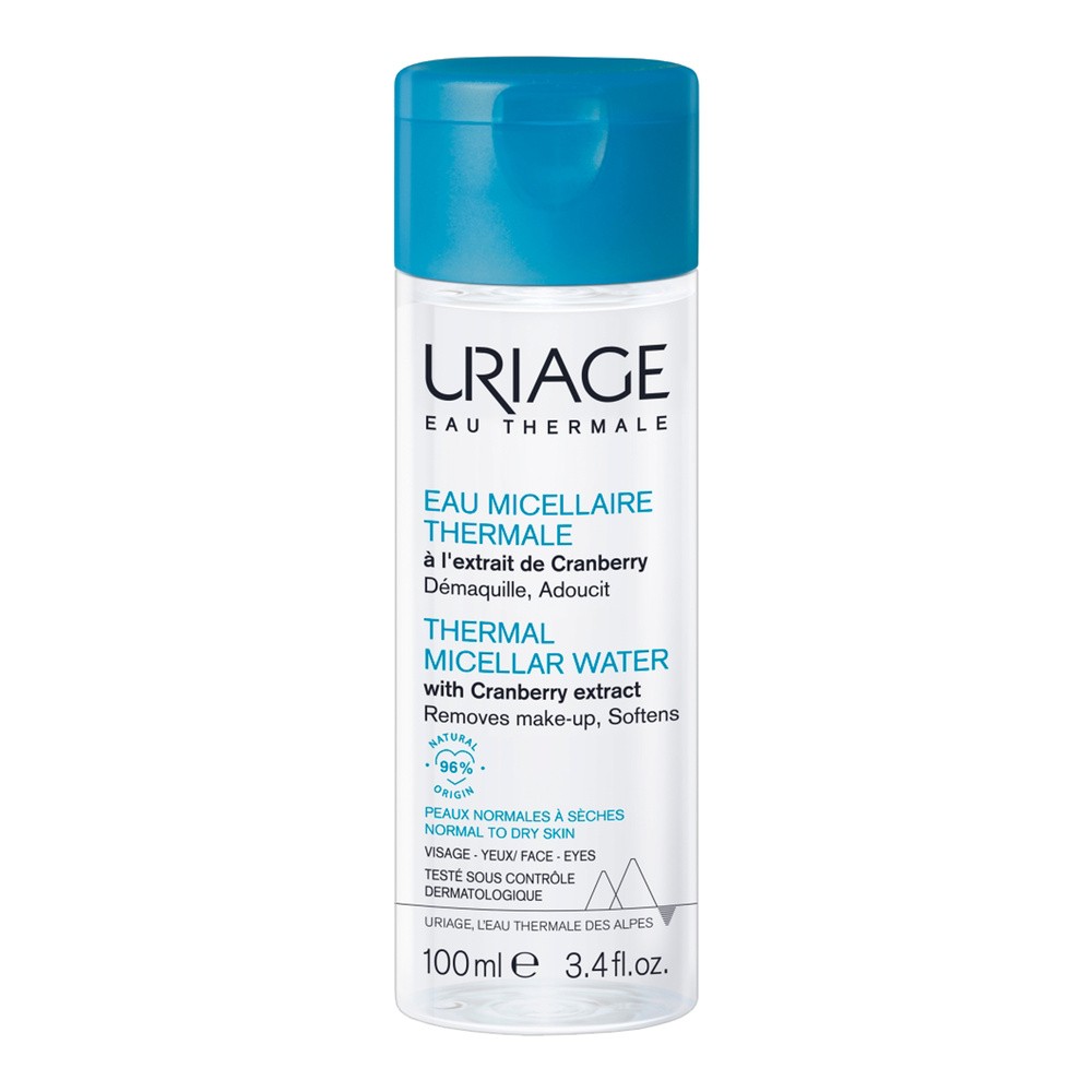 URIAGE EAU THERMALE Termalna Woda Micelarna z ekstraktem z Żurawiny do skóry normalnej i suchej, 100ml
