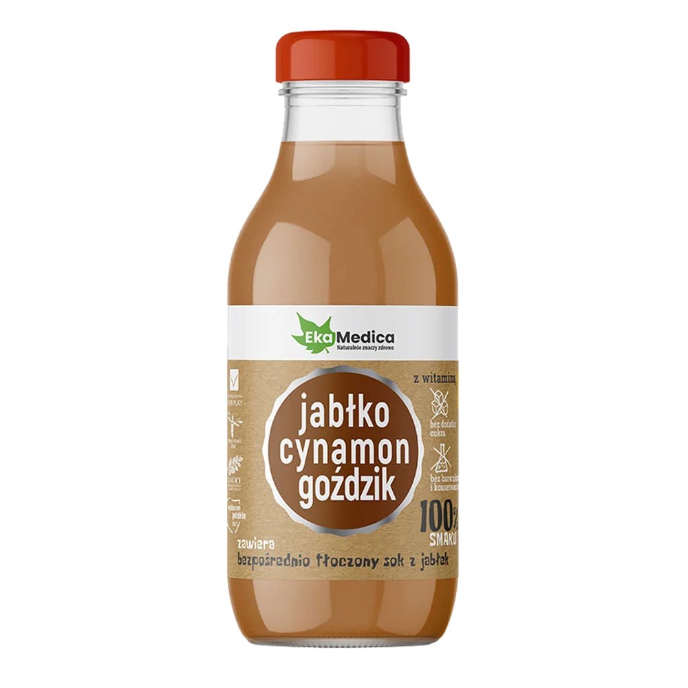 EkaMedica Jabłko cynamon goździk Sok, 300ml