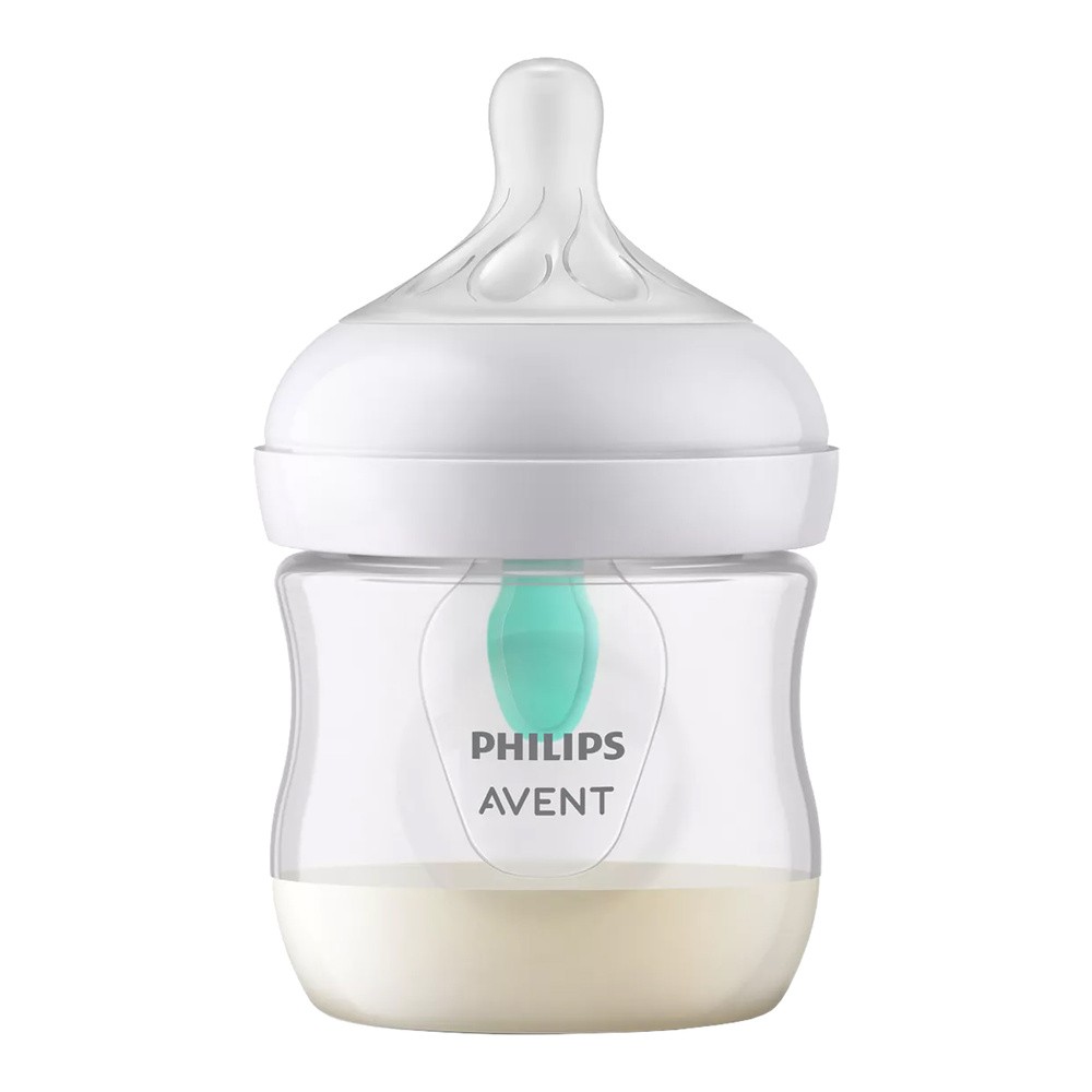 Philips Avent Natural Response Butelka dla niemowląt z nakładką antykolkową AirFree, 125 ml