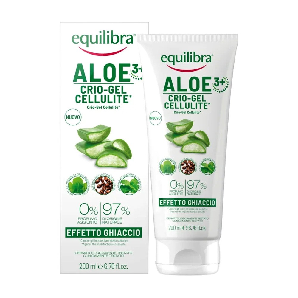 EQUILIBRA Aloesowy chłodzący żel antycellulitowy 3+, 200ml - >>> DARMOWA od 99zł