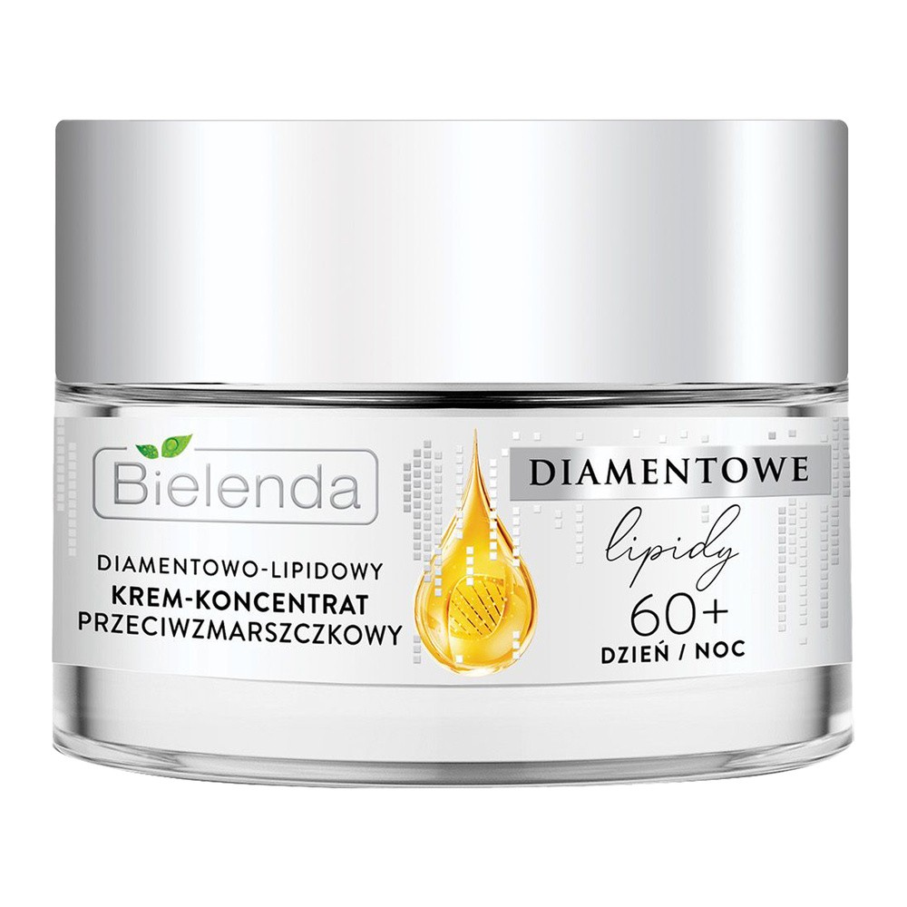 Bielenda Diamentowe Lipidy Diamentowo–lipidowy krem-koncentrat przeciwzmarszczkowy 60+ Dzień/Noc 50ml