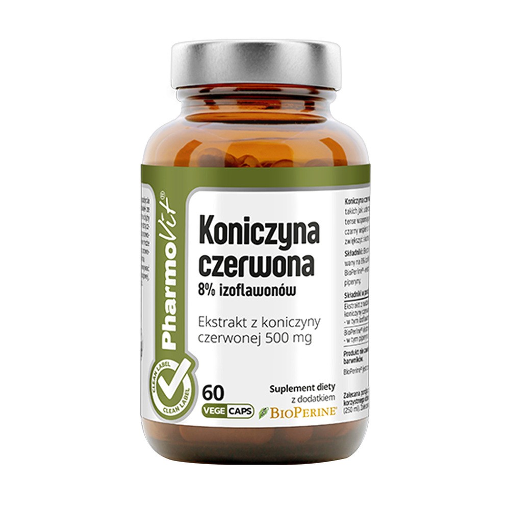 Koniczyna czerwona 8% izoflawonów 60 kaps (Pharmovit)
