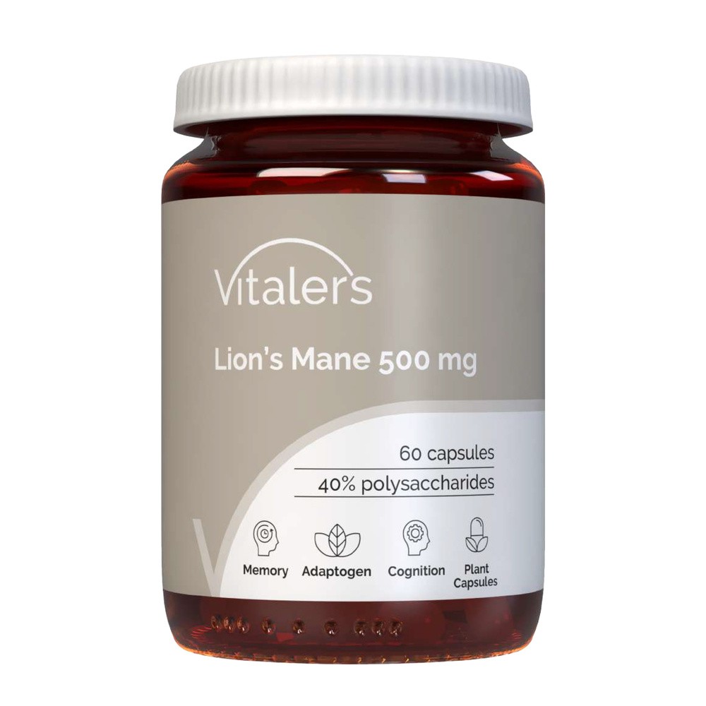 Vitaler's Lion's Mane (Soplówka jeżowata) 500 mg - 60 kapsułek