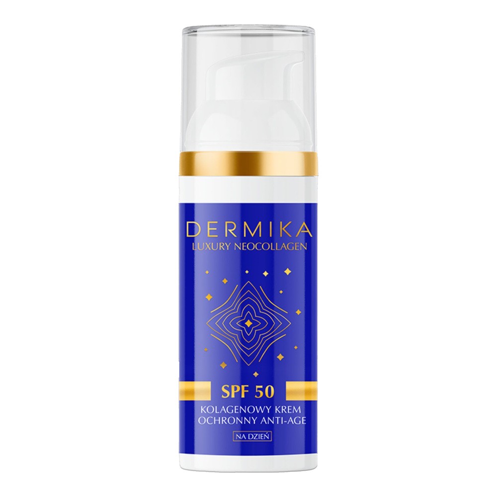 Dermika Luxury Neocollagen Kolagenowy krem ochronny anti-age SPF50 na dzień 50ml