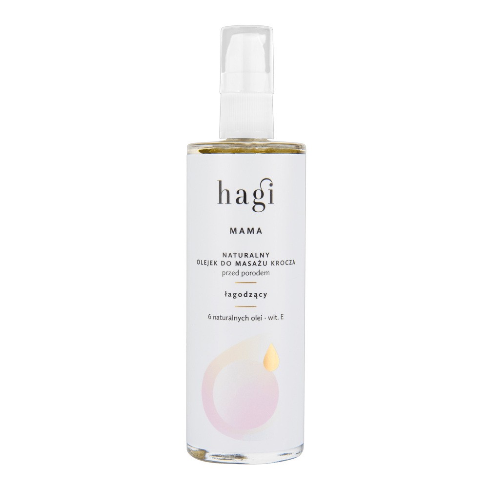 HAGI Naturalny olejek do masażu krocza przed porodem, 100ml