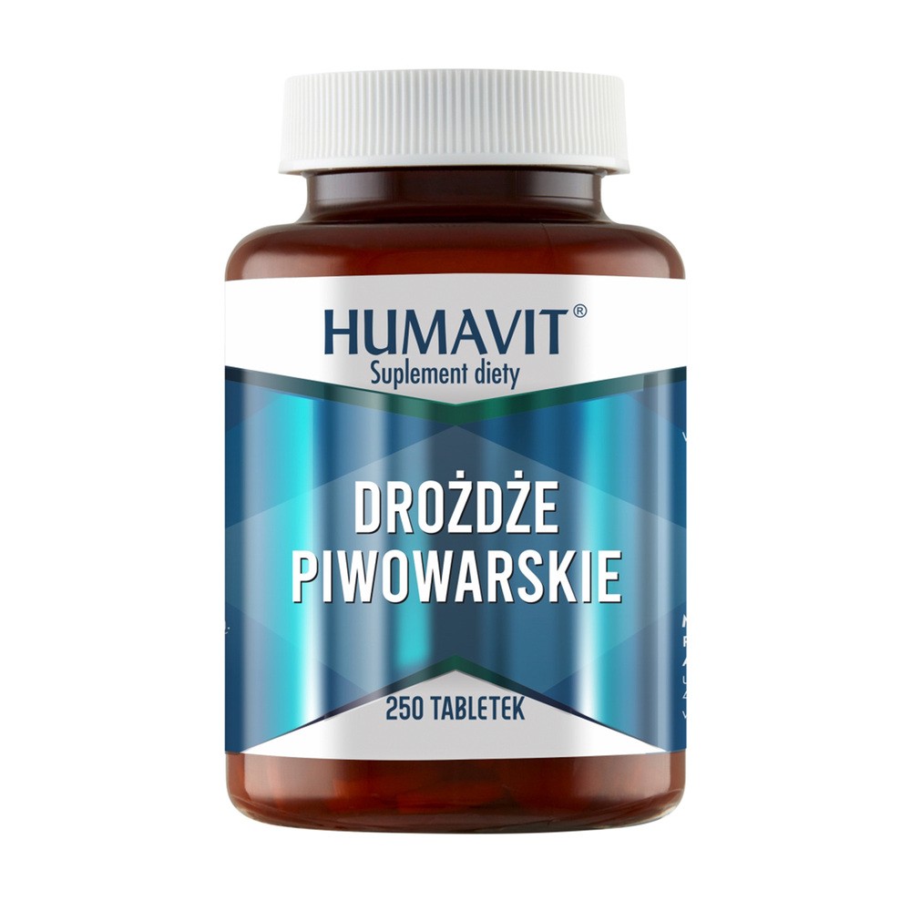 HUMAVIT Drożdże piwowarskie, 250tabl.