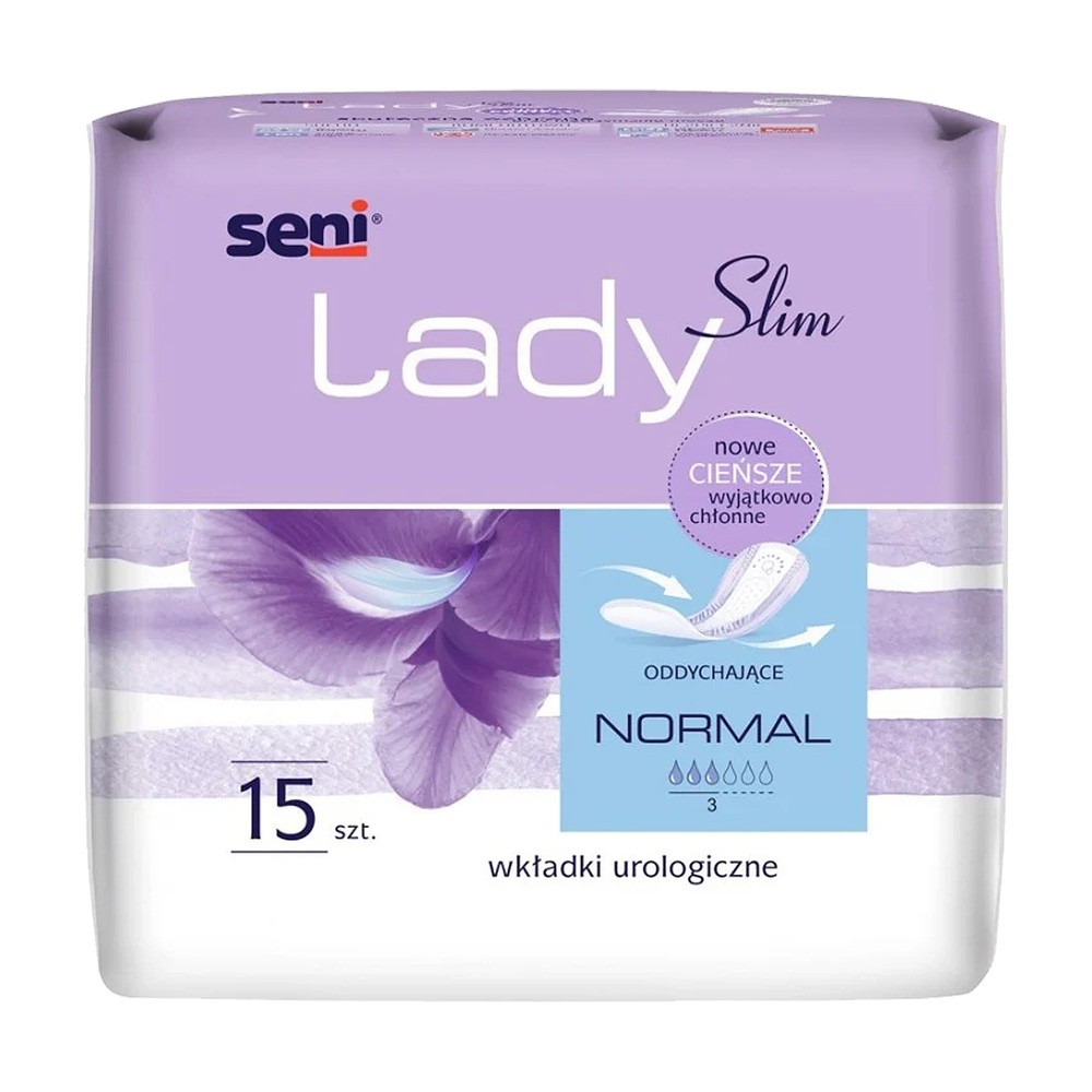 Seni Lady Normal Slim Wkładki Urologiczne 15 Szt.